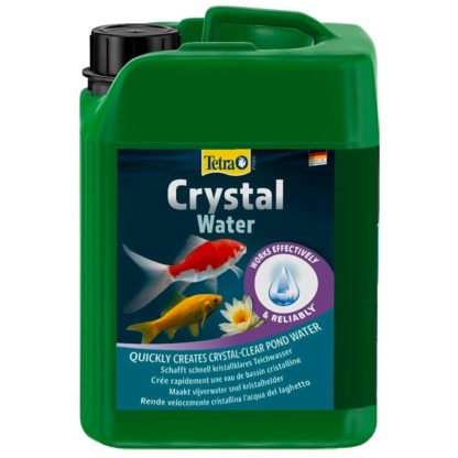Tetra Pond Crystal Water 3 л на 60 м³ – От глины и грязи!