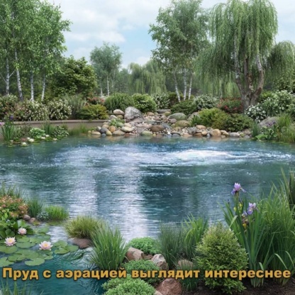 аэрация пруда