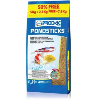 АКЦИЯ! PRODAC Pond Sticks Универсальный корм для всех рыб в большой упаковке