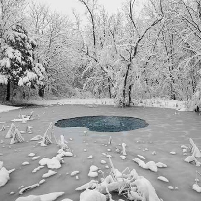 winter-aeration Аэрация зимой в пруду